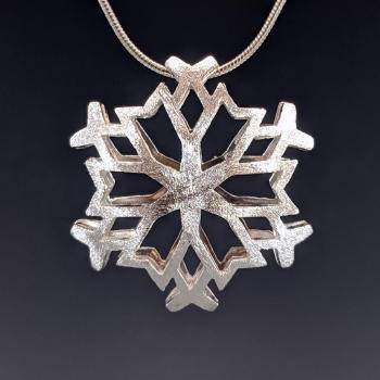 A picture of the snowflake with item number F141-34-S9S6